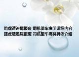 路虎遭追尾報(bào)廢 司機(jī)望車痛哭詳細(xì)內(nèi)容 路虎遭追尾報(bào)廢 司機(jī)望車痛哭具體介紹