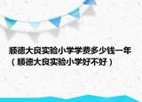 順德大良實驗小學學費多少錢一年（順德大良實驗小學好不好）