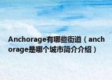 Anchorage有哪些街道（anchorage是哪個城市簡介介紹）
