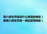 第六感生死緣是什么類型的電影（像第六感生死緣一類的愛情電影）