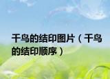 千鳥的結印圖片（千鳥的結印順序）