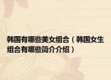 韓國有哪些美女組合（韓國女生組合有哪些簡介介紹）
