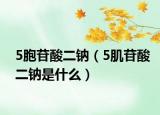 5胞苷酸二鈉（5肌苷酸二鈉是什么）
