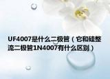UF4007是什么二極管（它和硅整流二極管1N4007有什么區(qū)別）