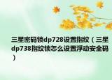 三星密碼鎖dp728設(shè)置指紋（三星dp738指紋鎖怎么設(shè)置浮動(dòng)安全碼）