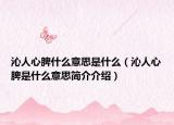沁人心脾什么意思是什么（沁人心脾是什么意思簡介介紹）