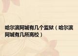 哈爾濱阿城有幾個監(jiān)獄（哈爾濱阿城有幾所高校）