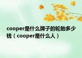 cooper是什么牌子的輪胎多少錢（cooper是什么人）