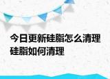 今日更新硅脂怎么清理 硅脂如何清理