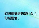 幻城劇情講的是什么（幻城劇情）