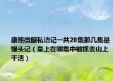 康熙微服私訪記一共28集那幾集是饅頭記（皇上在哪集中被抓去山上干活）