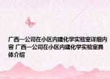 廣西一公司在小區(qū)內(nèi)建化學實驗室詳細內(nèi)容 廣西一公司在小區(qū)內(nèi)建化學實驗室具體介紹