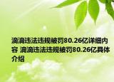 滴滴違法違規(guī)被罰80.26億詳細內容 滴滴違法違規(guī)被罰80.26億具體介紹