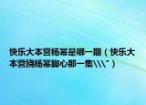 快樂大本營楊冪是哪一期（快樂大本營撓楊冪腳心那一集\