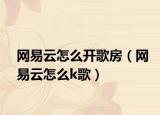 網(wǎng)易云怎么開歌房（網(wǎng)易云怎么k歌）
