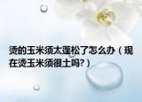 燙的玉米須太蓬松了怎么辦（現(xiàn)在燙玉米須很土嗎?）