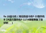 fa-18戰(zhàn)斗機(jī)（現(xiàn)役的戰(zhàn)斗機(jī)F-22轟炸機(jī)B-2A戰(zhàn)斗轟炸機(jī)F-117A等都具備了良好的___）