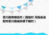 欒川縣有哪些村（西地村 河南省洛陽市欒川縣城關(guān)鎮(zhèn)下轄村）