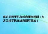 東方衛(wèi)視手機(jī)在線直播電視?。|方衛(wèi)視手機(jī)在線直播可回放）