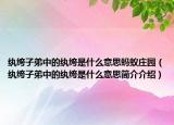 紈绔子弟中的紈绔是什么意思螞蟻莊園（紈绔子弟中的紈绔是什么意思簡介介紹）