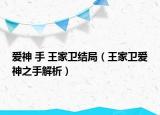 愛(ài)神 手 王家衛(wèi)結(jié)局（王家衛(wèi)愛(ài)神之手解析）