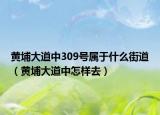 黃埔大道中309號屬于什么街道（黃埔大道中怎樣去）