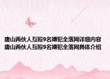 唐山兩伙人互毆9名嫌犯全落網(wǎng)詳細(xì)內(nèi)容 唐山兩伙人互毆9名嫌犯全落網(wǎng)具體介紹