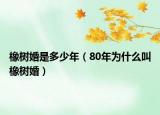 橡樹婚是多少年（80年為什么叫橡樹婚）