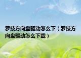 羅技方向盤驅(qū)動怎么下（羅技方向盤驅(qū)動怎么下載）