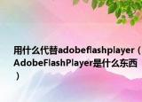 用什么代替adobeflashplayer（AdobeFlashPlayer是什么東西）