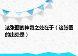 這張圖的神奇之處在于（這張圖的出處是）