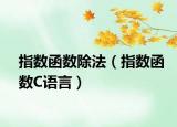 指數(shù)函數(shù)除法（指數(shù)函數(shù)C語言）