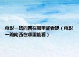電影一路向西在哪里能看呢（電影一路向西在哪里能看）