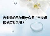 吉安娜的吊墜是什么梗（吉安娜的吊墜怎么用）