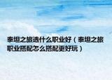 泰坦之旅選什么職業(yè)好（泰坦之旅職業(yè)搭配怎么搭配更好玩）