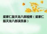 梁家仁版天龍八部視頻（梁家仁版天龍八部演員表）