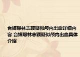 臺(tái)媒曝林志穎疑似顱內(nèi)出血詳細(xì)內(nèi)容 臺(tái)媒曝林志穎疑似顱內(nèi)出血具體介紹