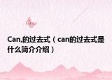 Can,的過(guò)去式（can的過(guò)去式是什么簡(jiǎn)介介紹）