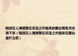 相遇在人海聚散在重逢之外醒來的窗臺(tái)等著月光灑下來（相遇在人海聚散在重逢之外醒來在窗臺(tái)是什么歌）