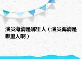 演員海清是哪里人（演員海清是哪里人啊）