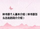林書(shū)豪個(gè)人基本介紹（林書(shū)豪怎么出名的簡(jiǎn)介介紹）