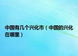 中國有幾個(gè)興化市（中國的興化在哪里）