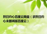 烈日灼心百度云網(wǎng)盤（求烈日灼心未刪減版百度云）