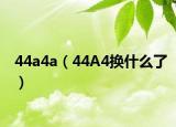 44a4a（44A4換什么了）