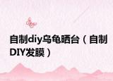 自制diy烏龜曬臺（自制DIY發(fā)膜）