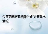 今日更新路亞竿哪個(gè)好(史蒂茲水滴輪)