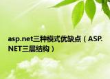 asp.net三種模式優(yōu)缺點（ASP.NET三層結(jié)構(gòu)）