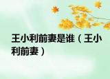 王小利前妻是誰（王小利前妻）