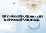 紅樓夢中劉姥姥三進大觀園的主人公是誰（紅樓夢劉姥姥三進大觀園簡介介紹）
