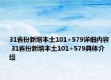 31省份新增本土101+579詳細內(nèi)容 31省份新增本土101+579具體介紹